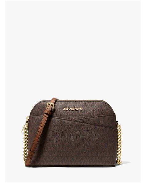 michael kors outlet jet set travel medium dome crossbody bag|Michael Kors studded crossbody bag.